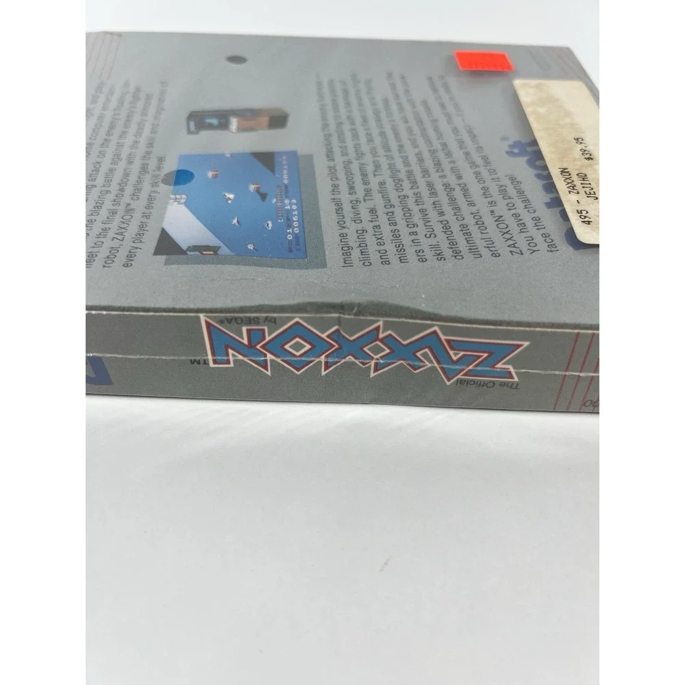 The Official ZAXXON by SEGA/DataSoft for Apple II+ IIe computers 1983